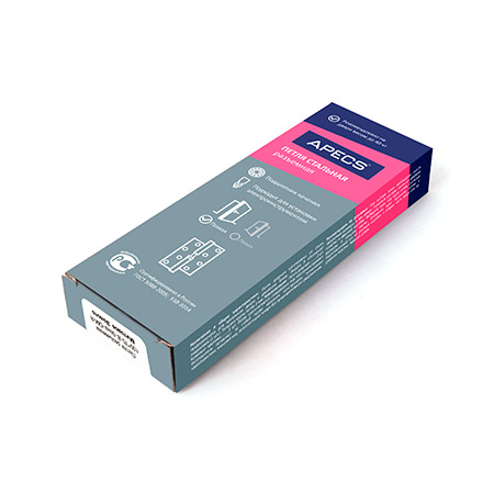 Петля врезная Apecs 100*70-B4-Steel-MB — изображение 2