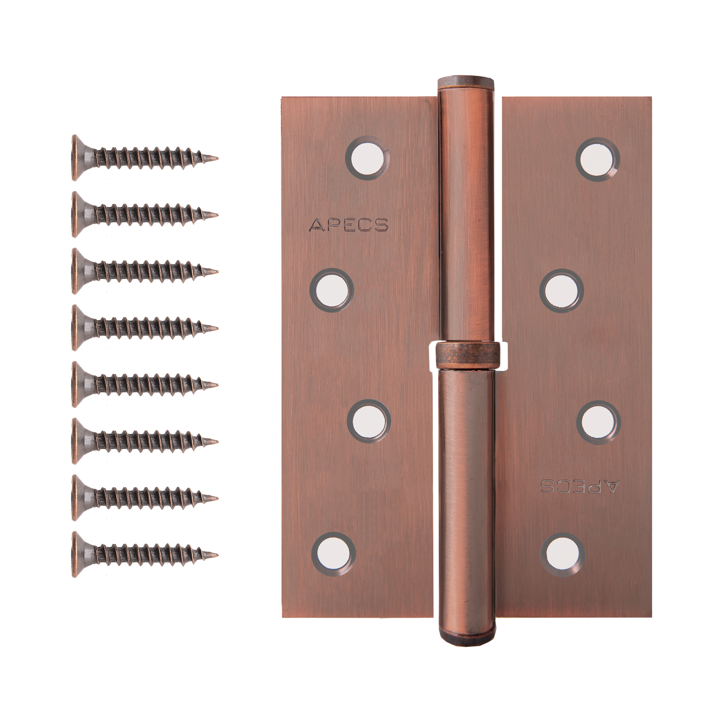 Петля врезная Apecs 100*70-B-Steel-AC-L