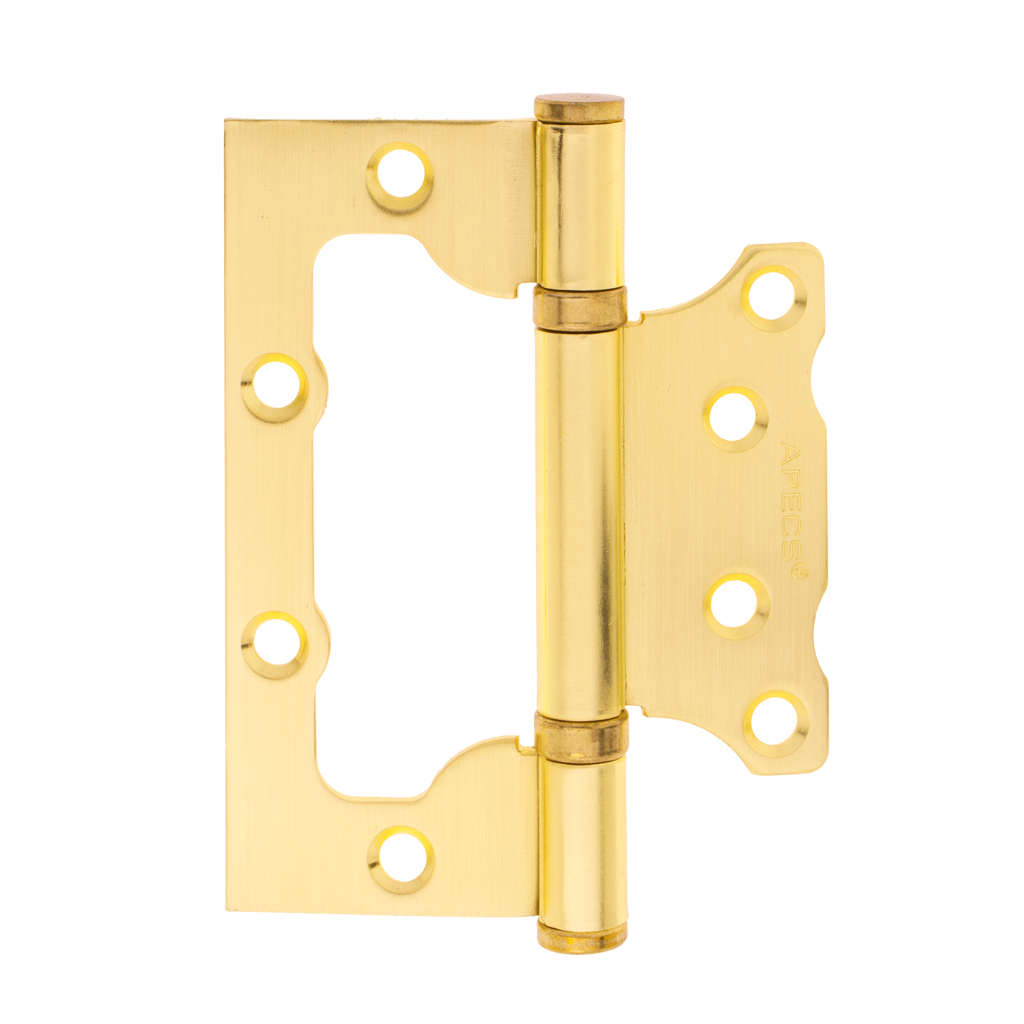 Петля накладная Apecs 100*75*2,5-B2-Steel-GM-Blister