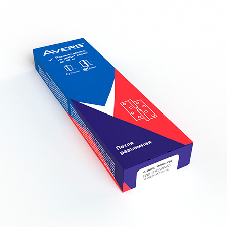 Петля Avers 120*80*2,5-B-AC-R