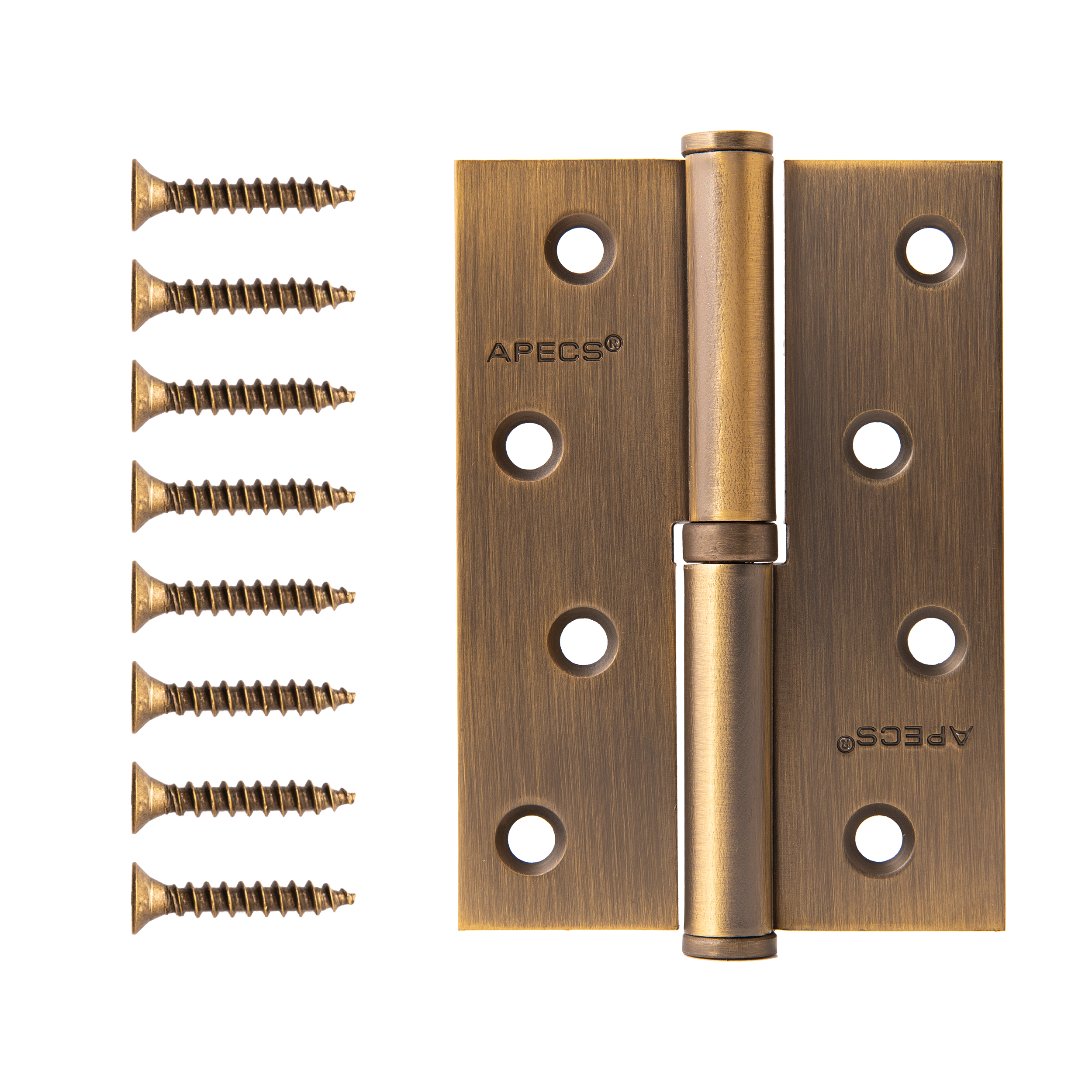 Петля врезная Apecs 100*70-B-Steel-AN-L