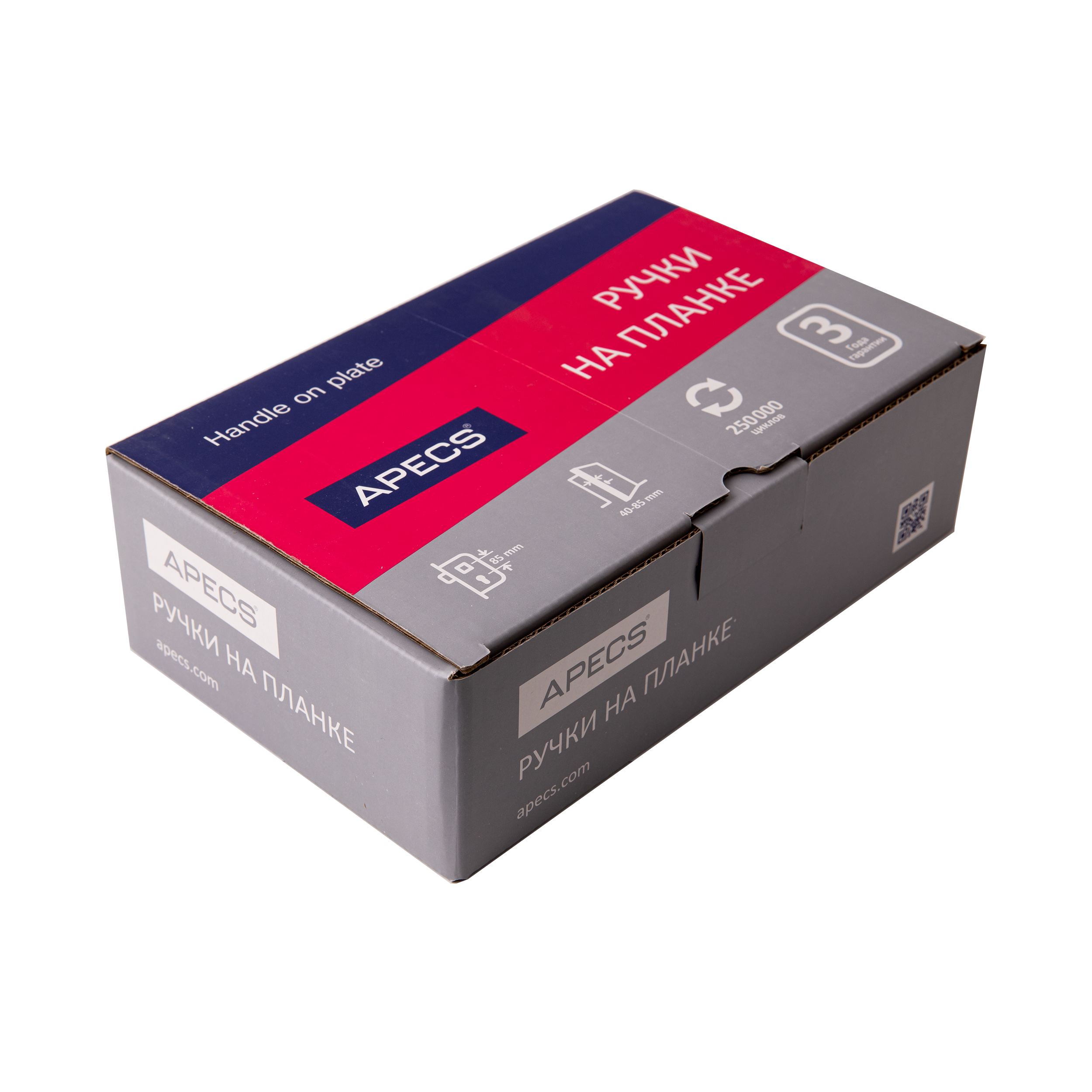 Ручка на планке Apecs HP-85.0123-A-CR — изображение 3
