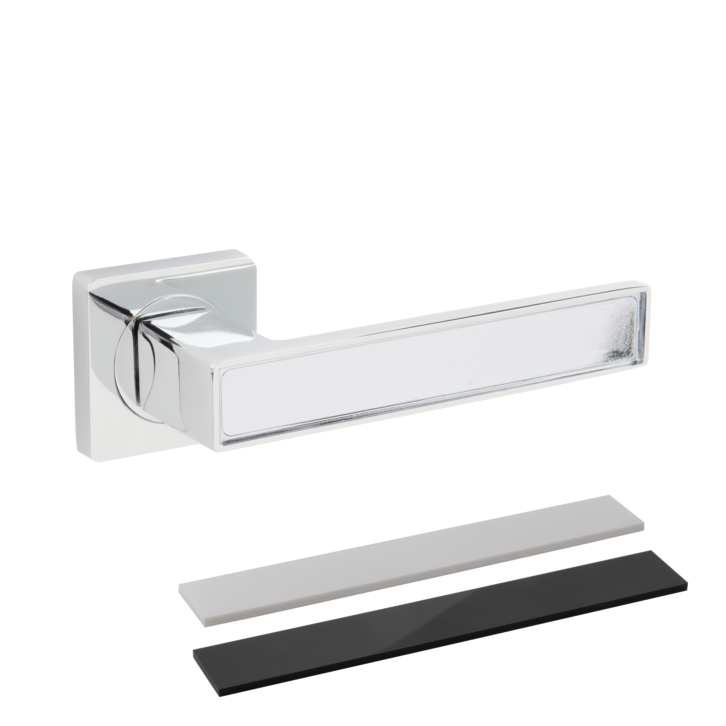 Ручка дверная  Avers H-23111-A-CR (B2B)