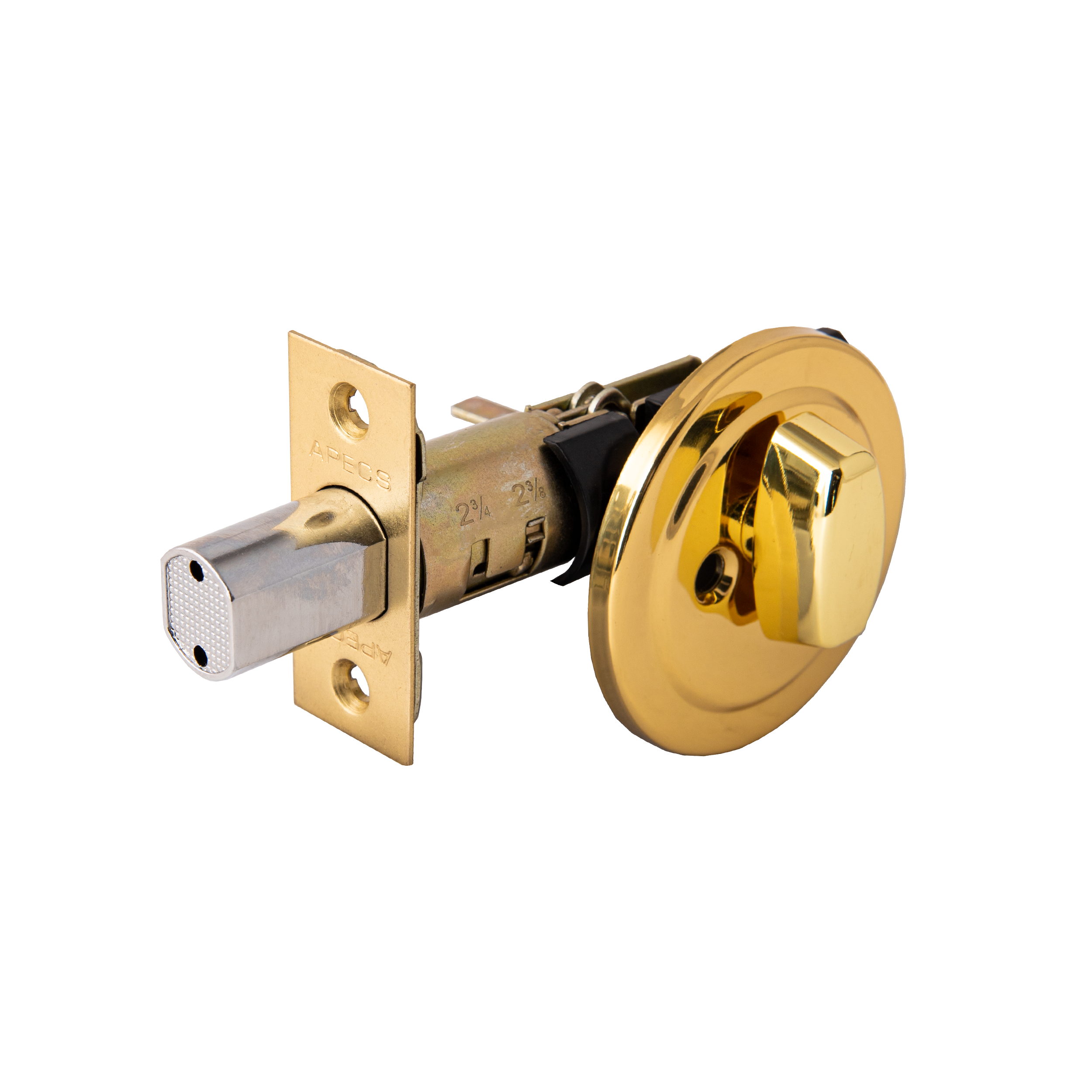 Задвижка дверная Apecs L-0108-G