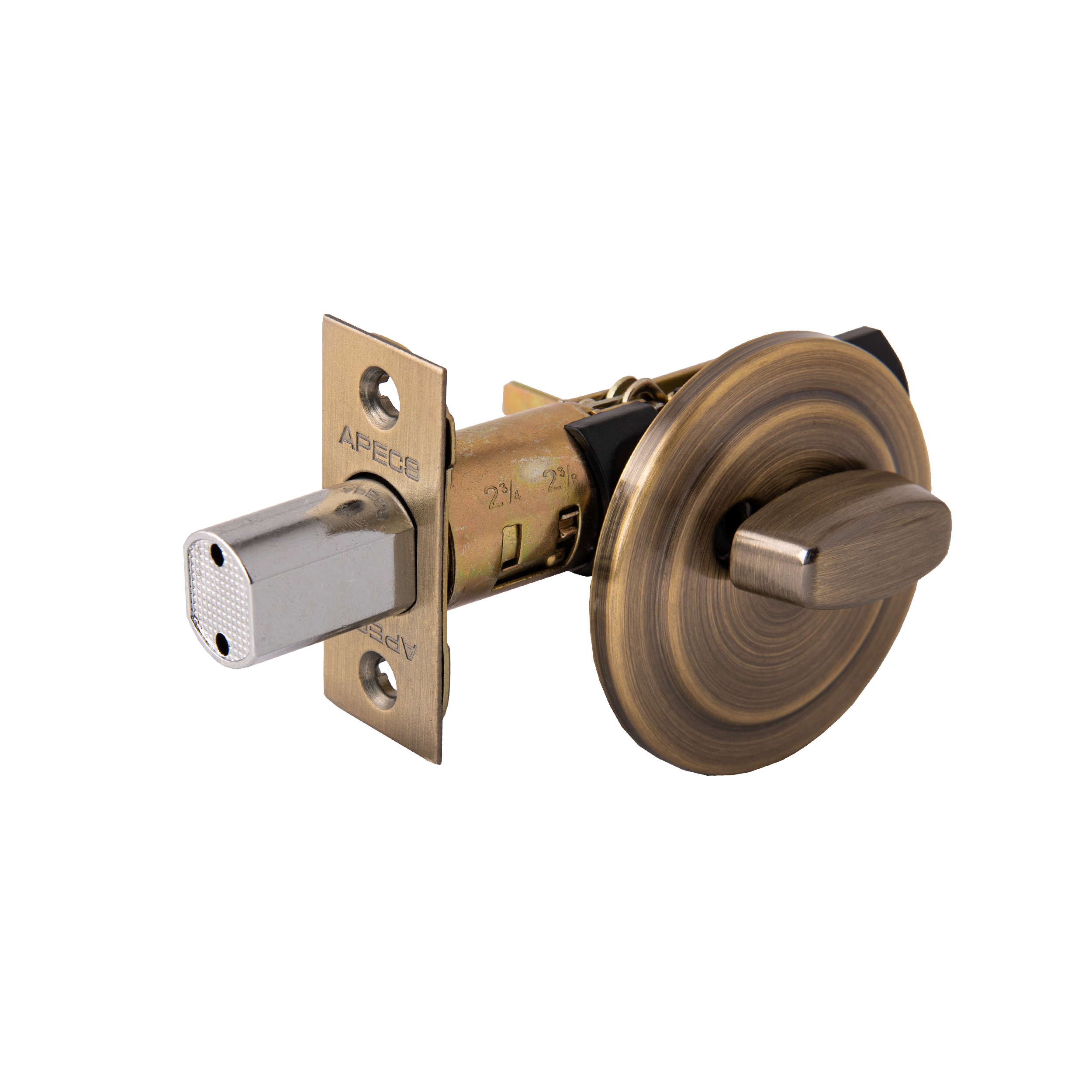 Задвижка дверная Apecs L-0108-AB