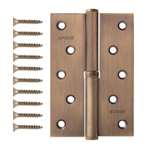 Петля врезная Apecs 120*80-B-Steel-AB-L