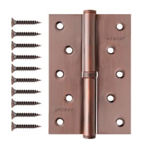 Петля врезная Apecs 120*80-B-Steel-AC-R