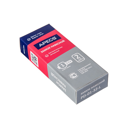 Замок навесной Apecs PD-01-32-L — изображение 2