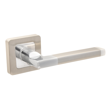 Ручка дверная  Avers H-22050-A-NIS/CR (Spindle 105) (B2B)