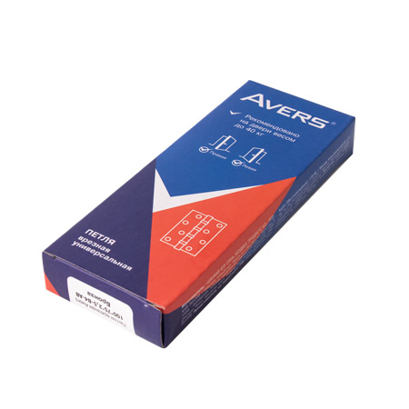Петля врезная Avers 100*75*2,5-B4-G — изображение 2