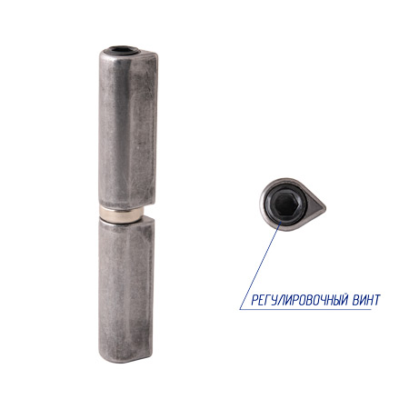 Петля для металлических дверей Apecs 140*20-B-ADJ (B2B)