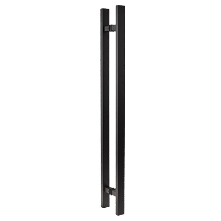 Ручки-скобы Avers Square HC-0920-40*20/800-INOX-BLM