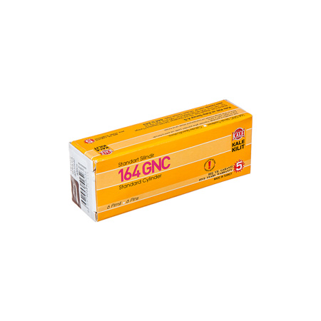 Цилиндровый механизм KALE KILIT 164GN-80(30+10+40)-BP-3KEY-STB 164GN000020 — изображение 2