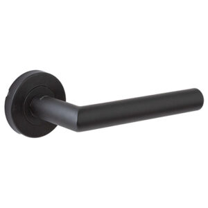 Ручки дверные Apecs H-0204-INOX/201-BLM