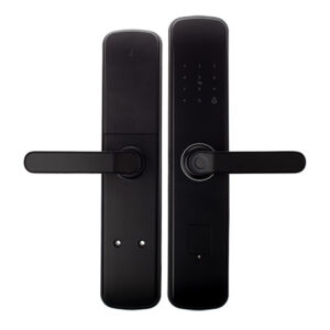 Ручки на планке электронные Apecs Smart HPE-8001-BLM (TTLock, WiFi, FP)
